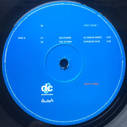 Dave Clarke : Southside (12", Nil)