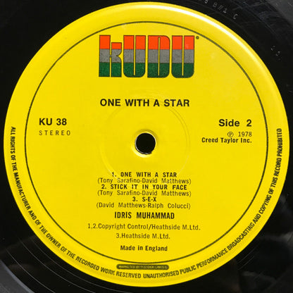 Idris Muhammad : Boogie To The Top (LP, Album)