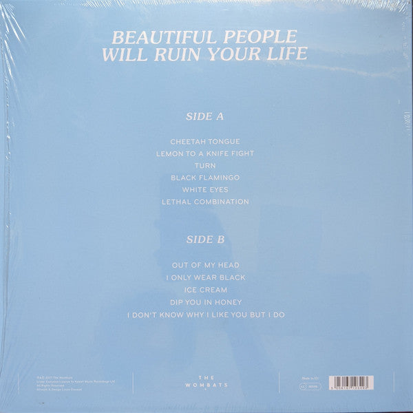The Wombats : Beautiful People Will Ruin Your Life (LP, Album, Cle)
