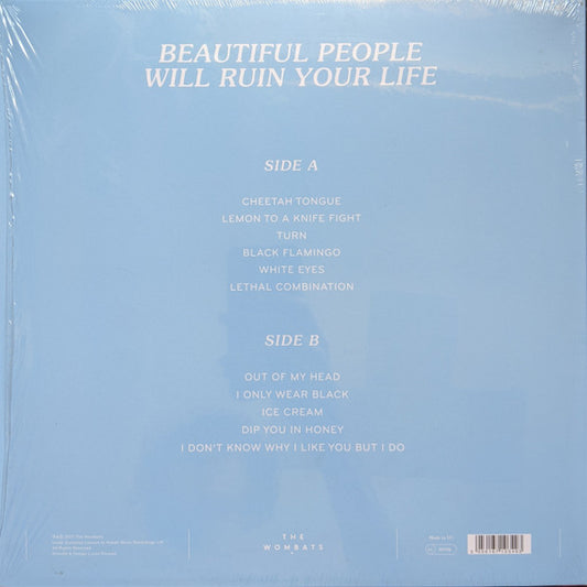The Wombats : Beautiful People Will Ruin Your Life (LP, Album, Cle)