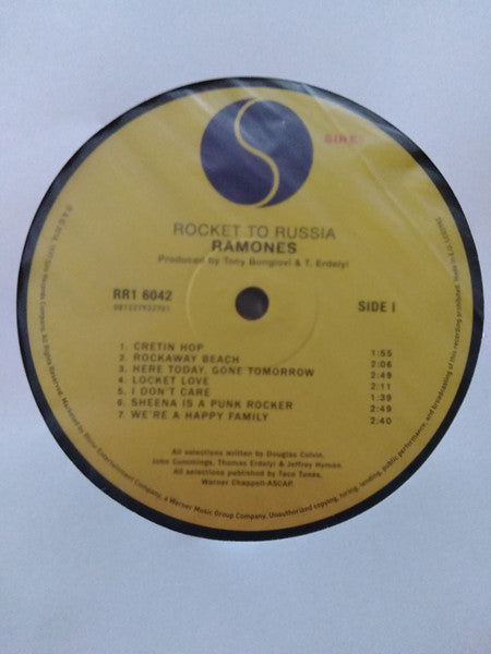 Ramones : Rocket To Russia (LP, Album, RE, RM, 180)