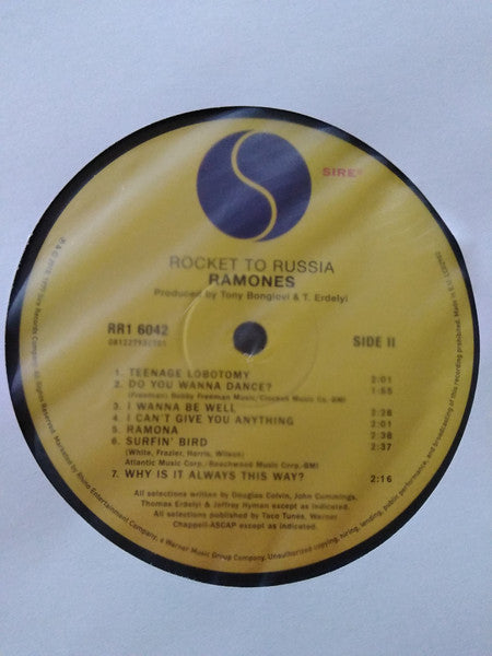 Ramones : Rocket To Russia (LP, Album, RE, RM, 180)