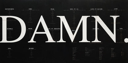 Kendrick Lamar : Damn (2xLP, Album, Ltd, Num, Cle)
