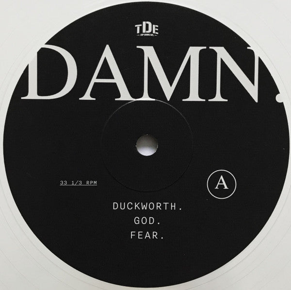 Kendrick Lamar : Damn (2xLP, Album, Ltd, Num, Cle)