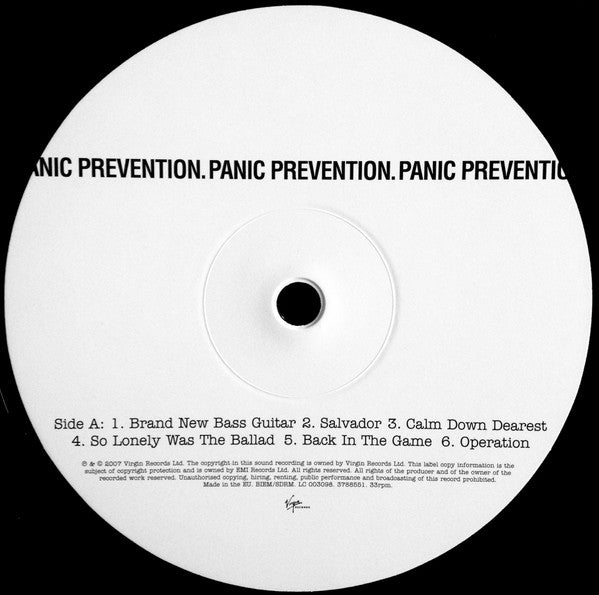 Jamie T : Panic Prevention (LP, Album, RE)