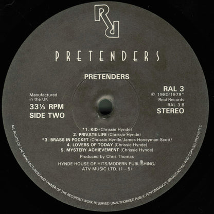 Pretenders* : Pretenders (LP, Album)