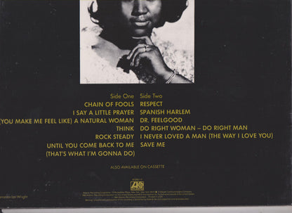 Aretha Franklin : The Best Of Aretha Franklin (LP, Comp, SP)