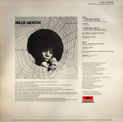Millie Jackson : Caught Up (LP, Album)
