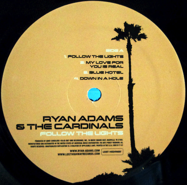 Ryan Adams & The Cardinals : Follow The Lights (12", EP)