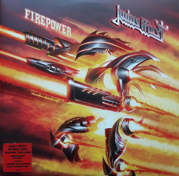 Judas Priest : Firepower (2xLP, Album, Ltd, Red)