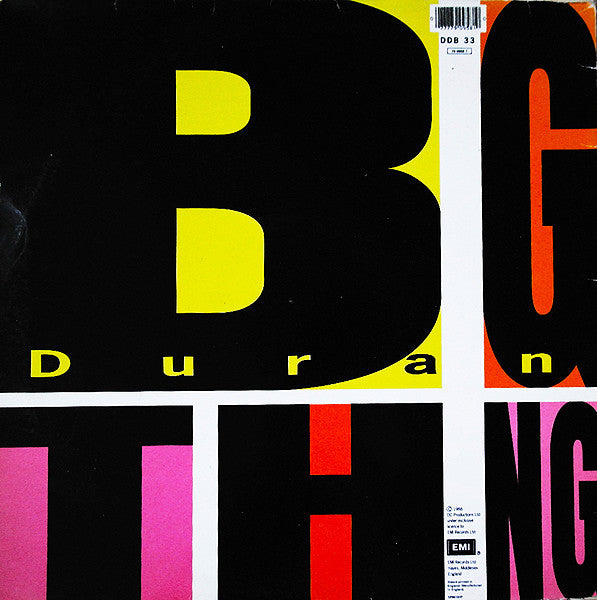 Duran Duran : Big Thing (LP, Album, Gat)