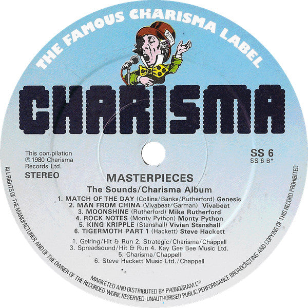 Various : Masterpieces (LP, Comp)