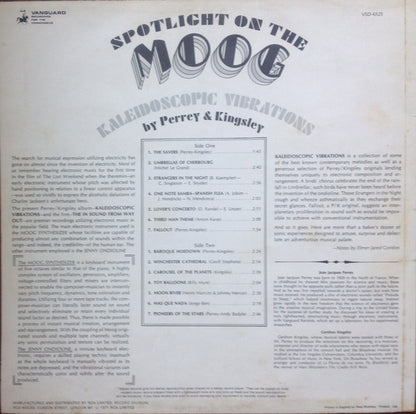 Perrey & Kingsley : Spotlight On The Moog - Kaleidoscopic Vibrations (LP, Album, RE)