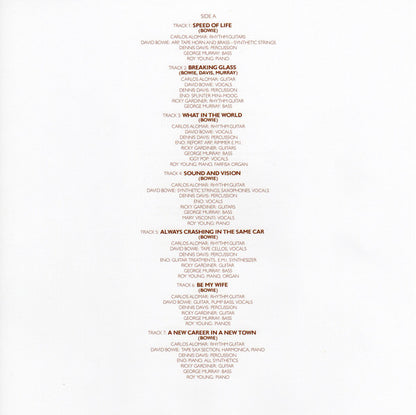 David Bowie : Low (LP, Album, RE, RM, Pro)