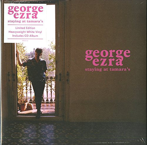 George Ezra : Staying At Tamara's (LP, Album, Ltd, Whi + CD, Album)