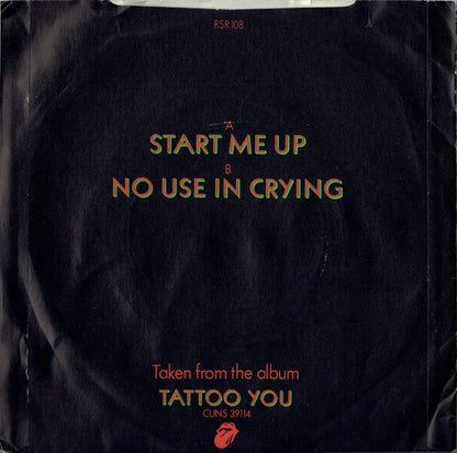 The Rolling Stones : Start Me Up (7", Single)
