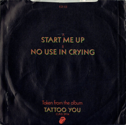 The Rolling Stones : Start Me Up (7", Single)