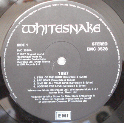 Whitesnake : 1987 (LP, Album)
