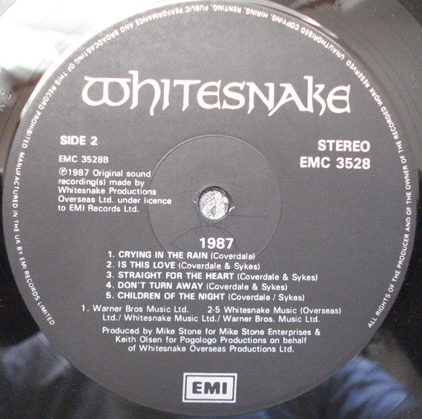 Whitesnake : 1987 (LP, Album)