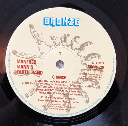 Manfred Mann's Earth Band : Chance (LP, Album, EMI)