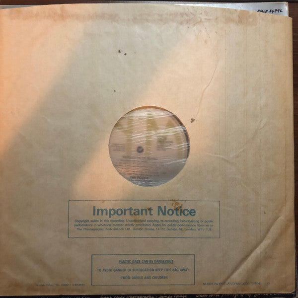 The Police : Reggatta De Blanc (LP, Album)