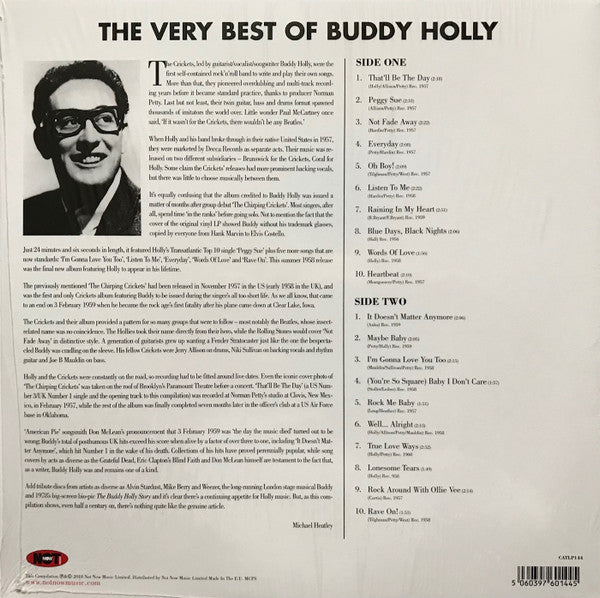 Buddy Holly : The Very Best Of Buddy Holly (LP, Comp)