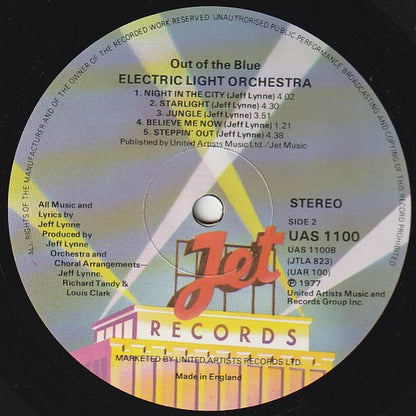 Electric Light Orchestra : Out Of The Blue (2xLP, Album)