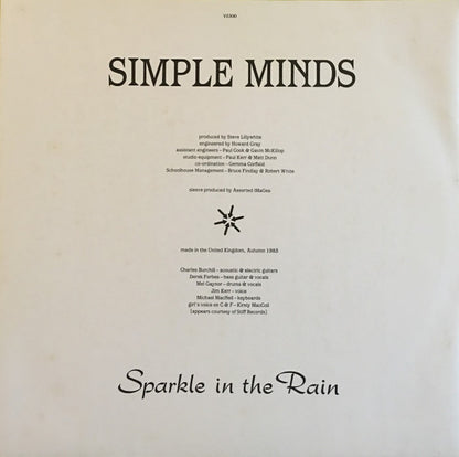 Simple Minds : Sparkle In The Rain (LP, Album)