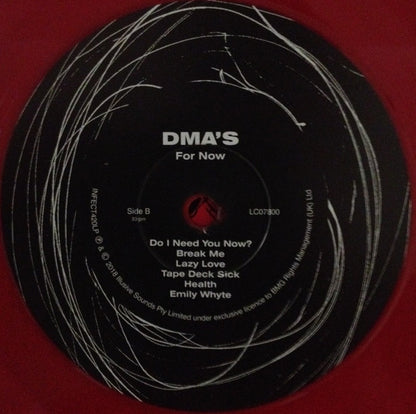 DMA's : For Now (LP, Album, Ltd, Red)