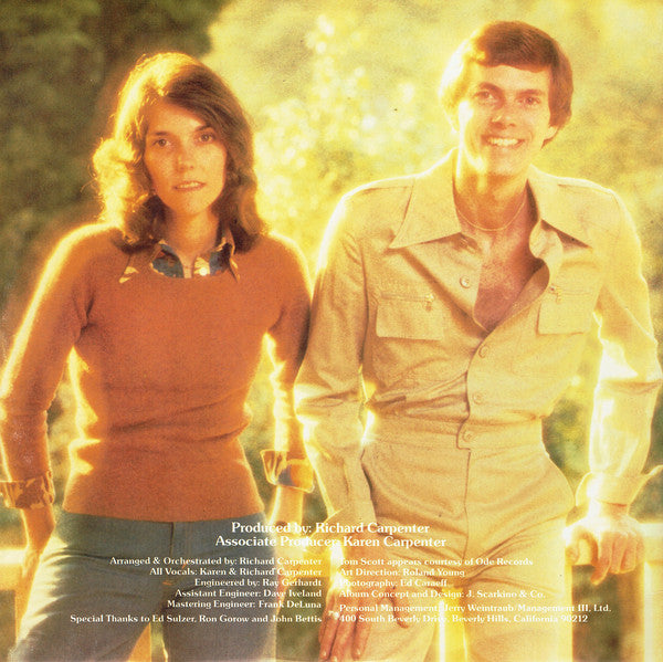 Carpenters : A Kind Of Hush (LP, Album, Mac)