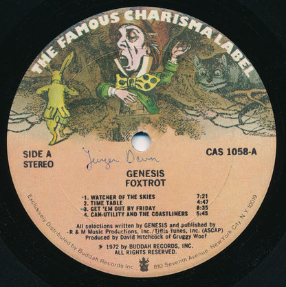 Genesis : Foxtrot (LP, Album, RE, Sma)