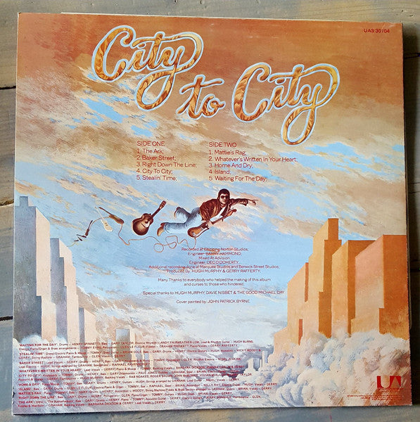 Gerry Rafferty : City To City (LP, Album)
