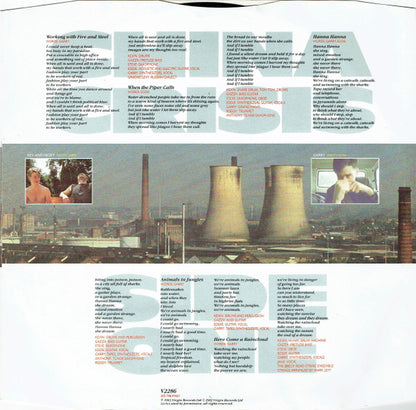 China Crisis : Working With Fire And Steel (Possible Pop Songs Volume Two) (LP, Album)