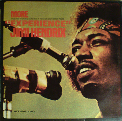 Jimi Hendrix : More  "Experience" Jimi Hendrix (Titles From The Original Sound Track Of The Feature Length Motion Picture) (Volume Two) (LP, Album)