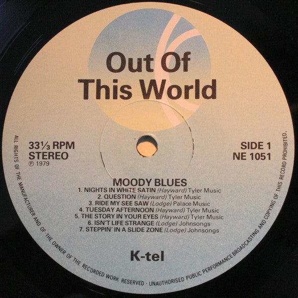 The Moody Blues : Out Of This World (LP, Comp, EMI)