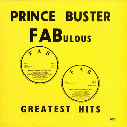 Prince Buster : Fabulous Greatest Hits (LP, Comp)