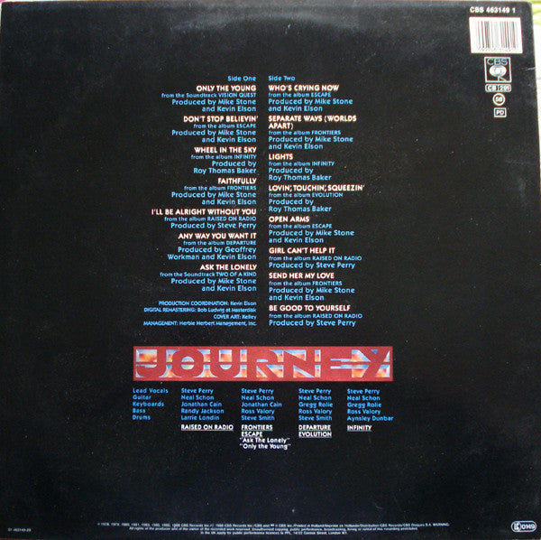 Journey : Greatest Hits (LP, Comp)