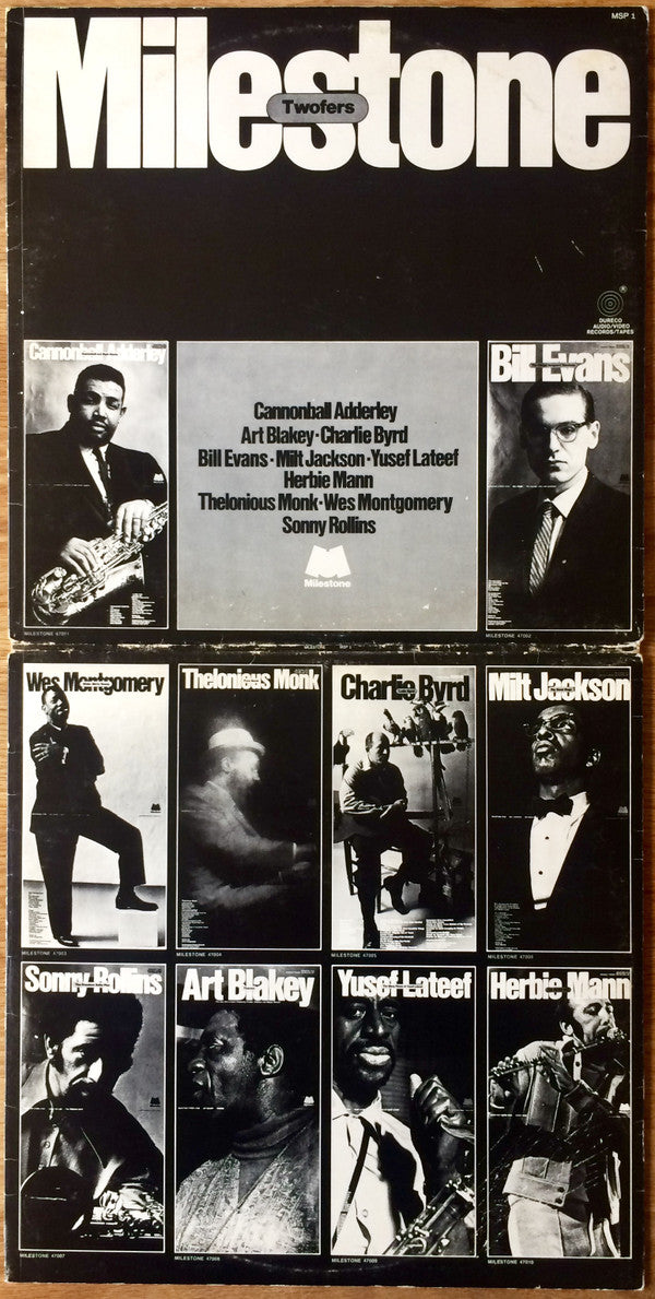 Various : Milestone Twofers (2xLP, Comp)