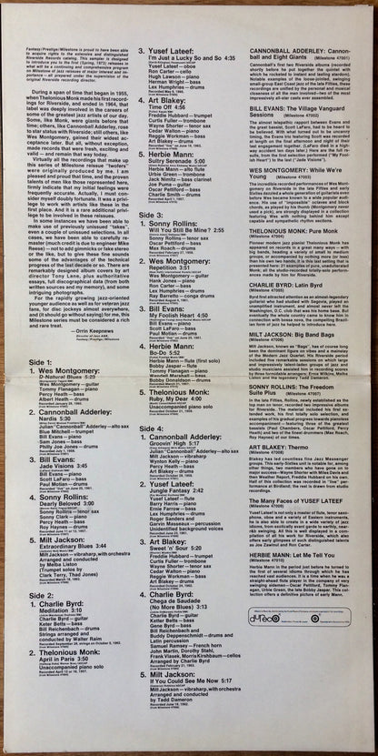 Various : Milestone Twofers (2xLP, Comp)