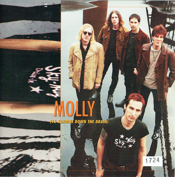 Sponge (3) : Molly (16 Candles Down The Drain) (7", Single, Ltd, Num, Yel)