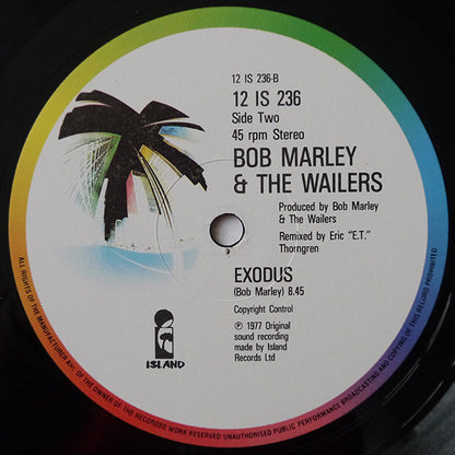 Bob Marley And The Wailers* : Three Little Birds (12", Single)