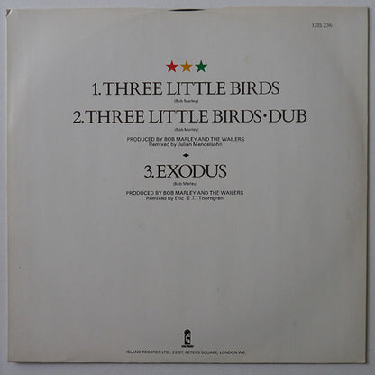 Bob Marley And The Wailers* : Three Little Birds (12", Single)