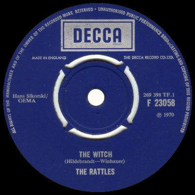 The Rattles : The Witch (7", Single)