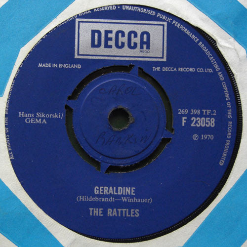 The Rattles : The Witch (7", Single)