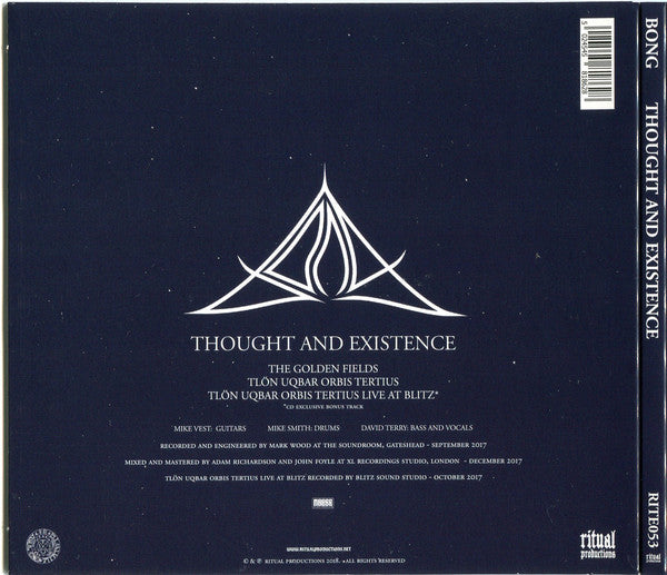 Bong (4) : Thought And Existence (CD, Album)