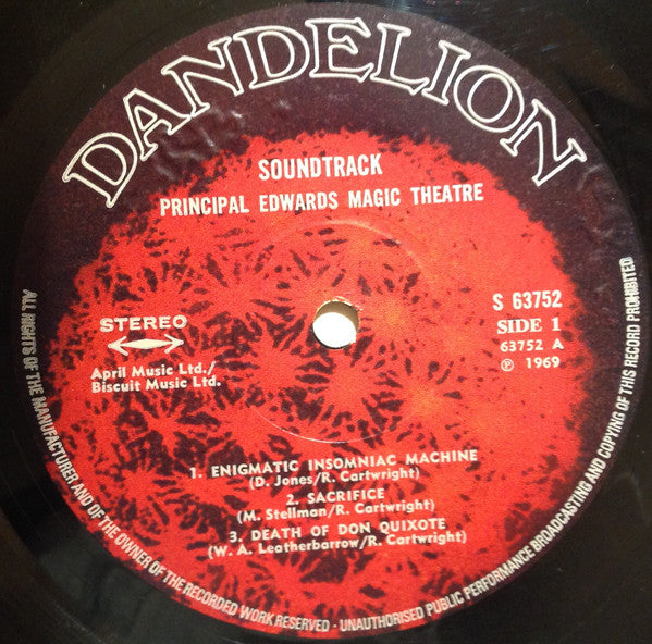 Principal Edwards Magic Theatre : Soundtrack (LP, Album)