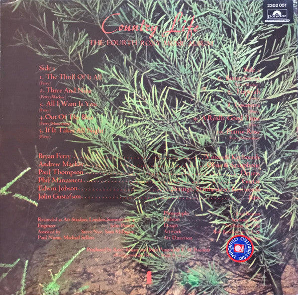 Roxy Music : Country Life (LP, Album, RE)