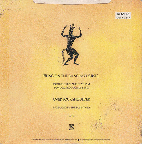 Echo & The Bunnymen : Bring On The Dancing Horses (7", Single, Pap)