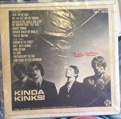 The Kinks : Kinda Kinks (LP, Album, Mono)