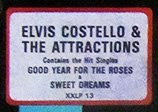 Elvis Costello & The Attractions : Almost Blue (LP, Album)